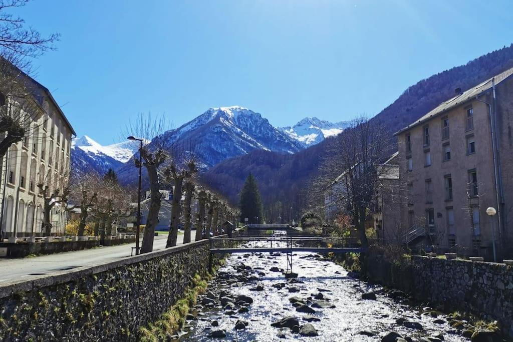 "Le Desman" Confortable T2 A La Montagne Face Aux Thermes Rando, Cure Aulus-les-Bains Dış mekan fotoğraf