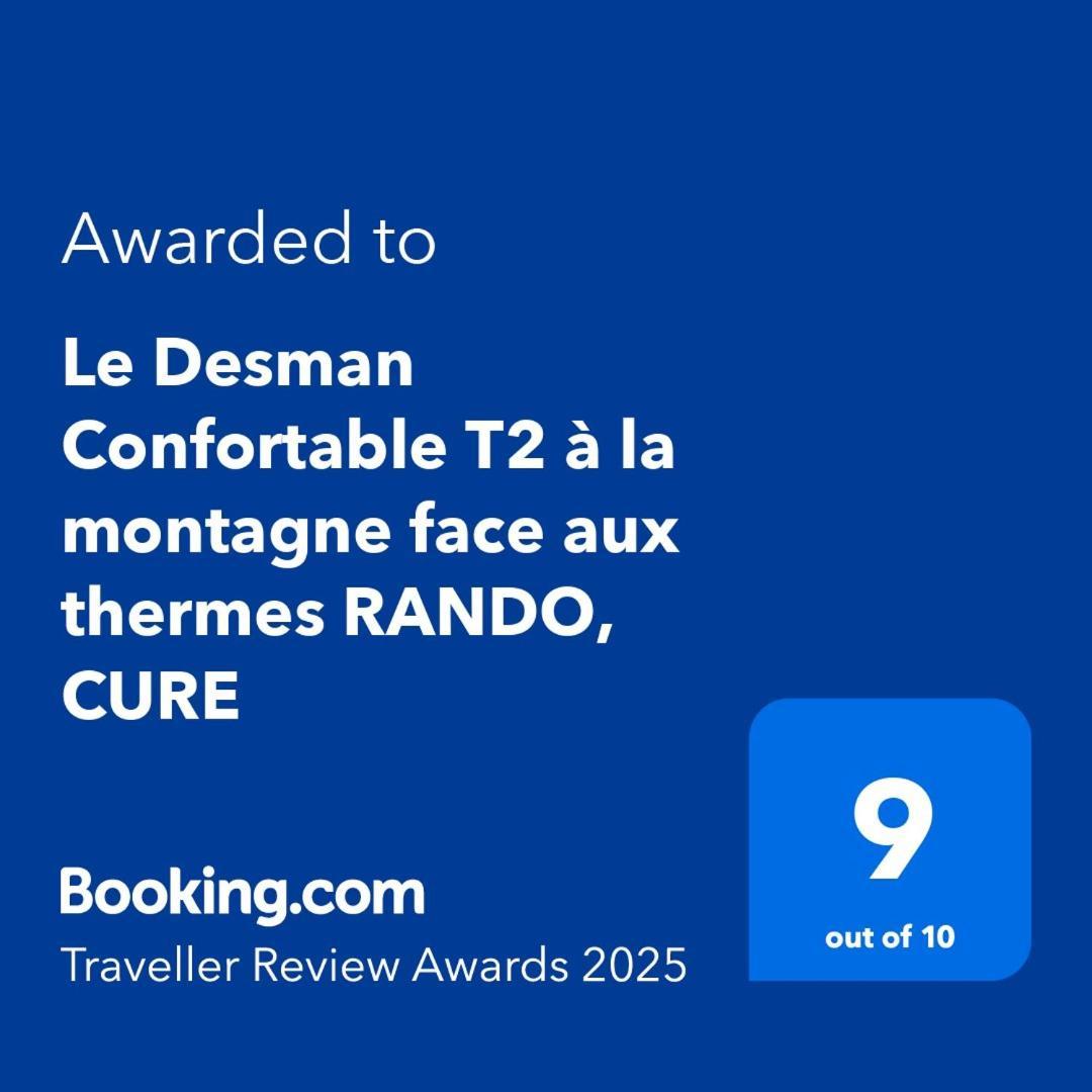 "Le Desman" Confortable T2 A La Montagne Face Aux Thermes Rando, Cure Aulus-les-Bains Dış mekan fotoğraf
